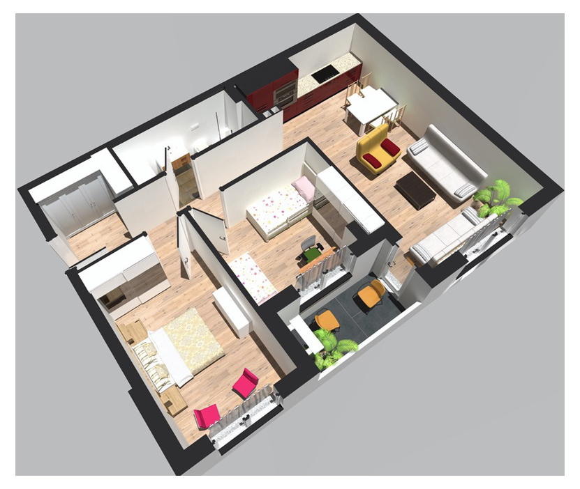 plan home tower1